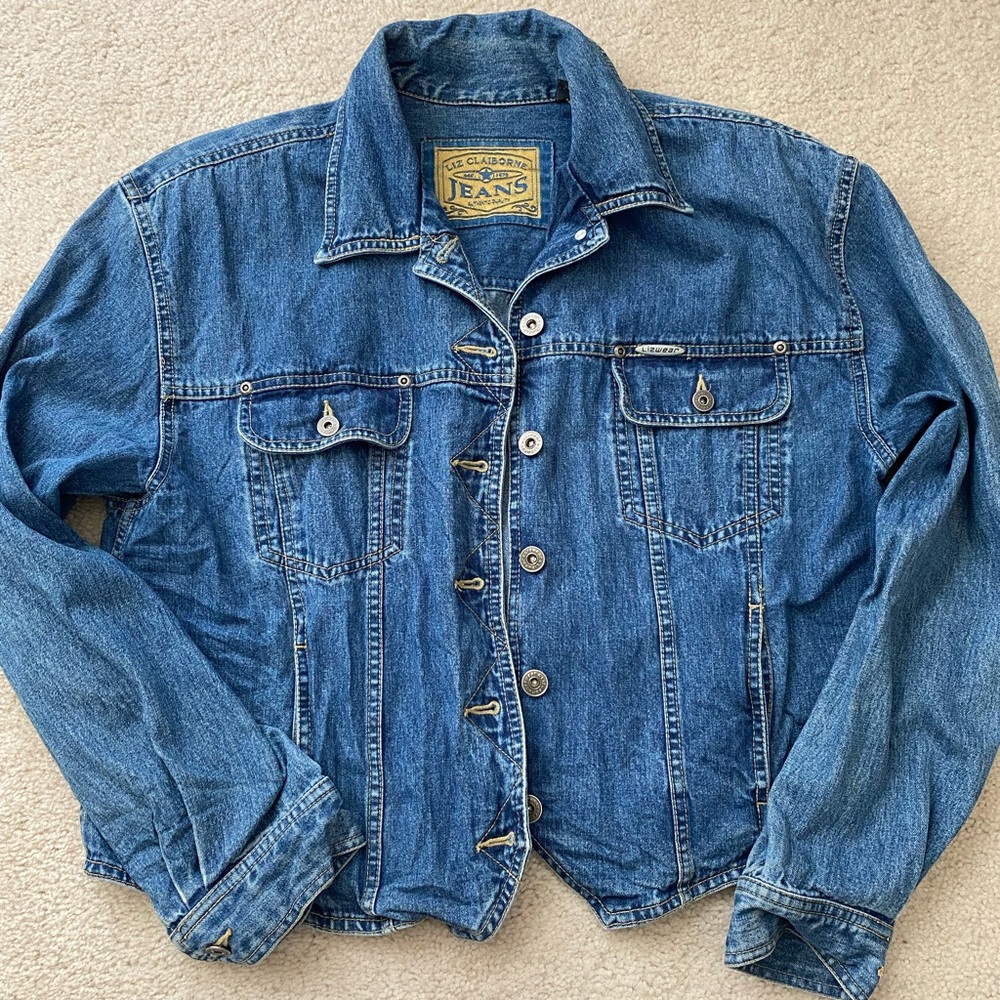 Liz Claiborne womens Jean jacket